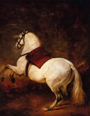 Диего Веласкес - Белый конь, 1635, 245×310 см: Описание произведения |  Артхив