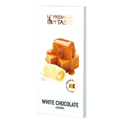 Белый шоколад 30% с орехами (миндаль, фундук).