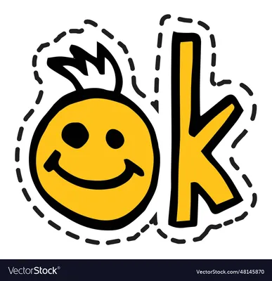 Emoticon with Ok Sign Vector Emoji Stock Vector - Illustration of face,  cartoon: 136787771