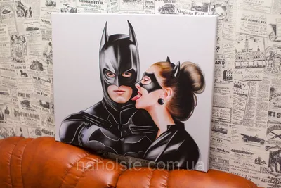 Свадьба бэтмен+ женщина-кошка …» — создано в Шедевруме