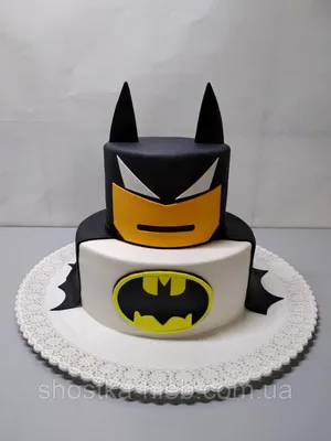 Детский торт на 5 лет \"Бэтмен\" заказать в СПБ