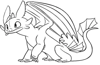 Как нарисовать беззубика из как приручить дракона | DRAWINGFORALL.RU