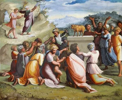 Библейский сюжет в картинах художников