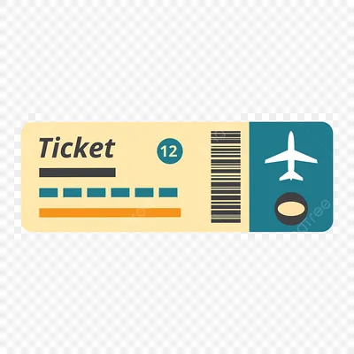 билет на самолет Png PNG , Билет, билет Png, билет вектор Png PNG картинки  и пнг рисунок для бесплатной загрузки
