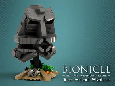 LEGO IDEAS - Bionicle: Toa Head Statue