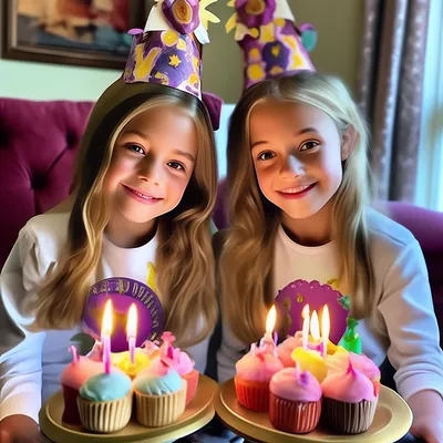 Поздравления с днем рождения близнецам (двойняшкам) - YouTube