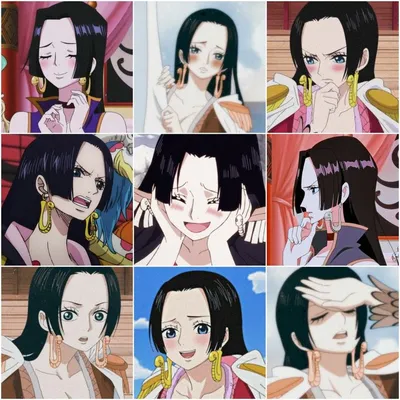 Boa Hancock collage | Коллаж, Аниме