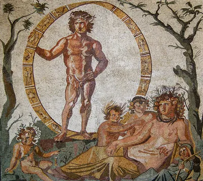 Картины с персонажами древнегреческой и римской мифологии.