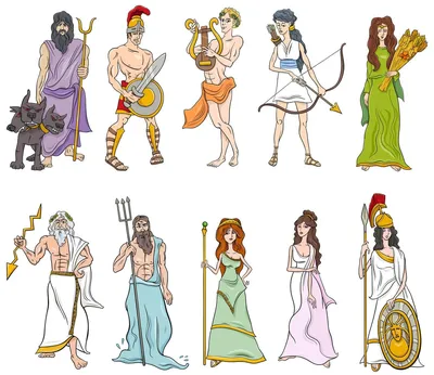 Древнегреческие боги картинки - 75 фото