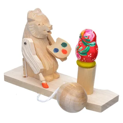 Богородская резная игрушка из столицы игрушечного царства. | Десятиручка |  Дзен