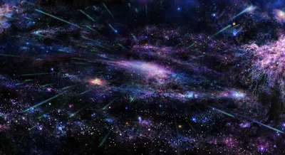 Фотография Звезды Туманности в космосе Космос 4127x2251