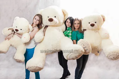 Большой плюшевый медведь 250 см белый, Мишки 2,5 метра, Большие мягкие  игрушки, Большой плюшевый медведь (ID#1453764765), цена: 8103 ₴, купить на  Prom.ua