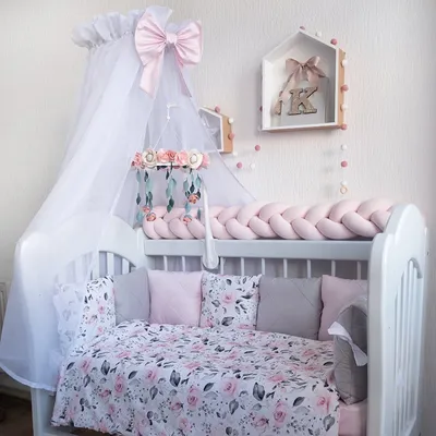 Бортики в детскую кроватку. Бортики подушки в кроватку для новорожденных.  (ID#89165134), цена: 85.90 руб., купить на Deal.by
