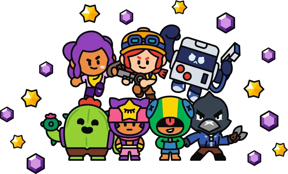Картинки Скрепыши Brawl Stars Из Пятерочки