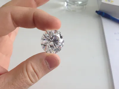 Выращенный бриллиант круг 5 мм F VS2 | Выращенный камень | Интернет-магазин  RusGems®