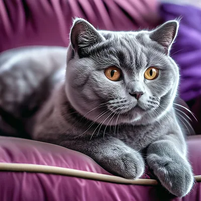 Британская короткошерстная кошка, British Shorthair