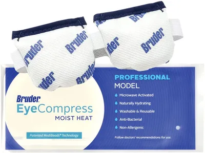 BRUDER Moist Heat Eye Compress – The Eye Doctor Shop