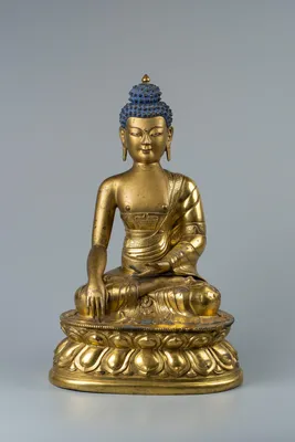 Будда Шакьямуни (Сидящий будда). Подробное описание экспоната, аудиогид,  интересные факты. Официальный сайт Artefact