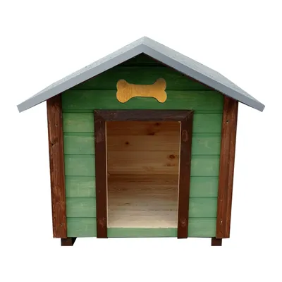 Будка для собак (крыша двухскатная) - Купить с доставкой в СТРОЙУДАЧЕ