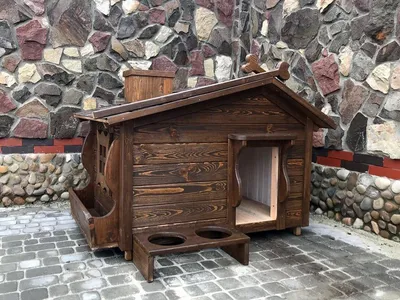 Разборная будка для собаки деревянная (собачья будка) 70х100 см (внутри)  (ID#1499619832), цена: 4360 ₴, купить на Prom.ua