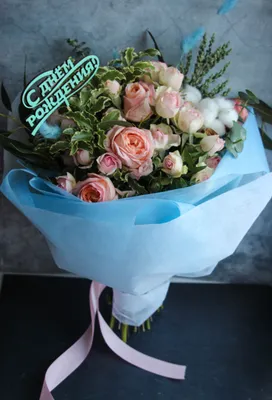 Букет цветов «День рождения» заказать с доставкой по цене 5 260 руб. в  Михайловске