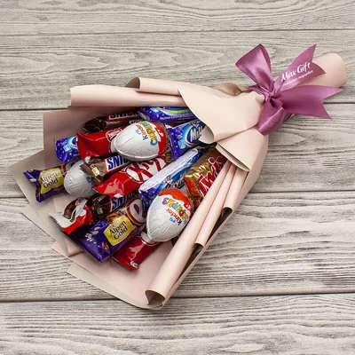 Букет из конфет \"Лакомка\" — магазин подарков Макс-ГИФТ