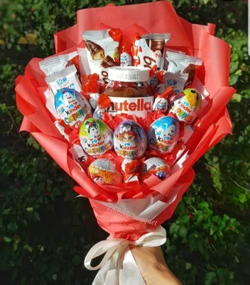 Букет из конфет Raffaello и Ferrero-rocher купить в Краснодаре недорого -  доставка 24 часа