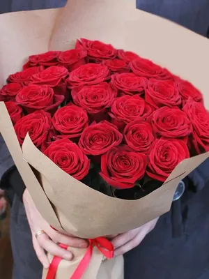 Only Rose — идеальный букет из роз | Купить букет из свежесрезанных красных  роз «Вместо 1000 слов»