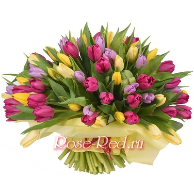 VIP букет весенних цветов на 8 марта Символ удачи заказать, купить с  доставкой в Ессентуках | Магазин цветов с доставкой по Ессентукам и служба  доставки цветов в Ессентуках Роза-Красная.рф - rose-red.ru