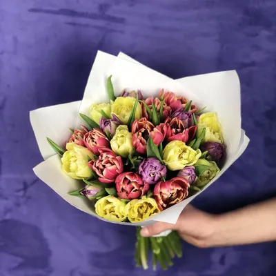 Букет из весенних цветов \" С 8 марта\" купить в Краснодаре недорого -  доставка 24 часа