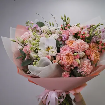 Купить Яркий букет «Шангри Ла» с доставкой в Курске, каталог Яркие букеты  цветов - «MarnaFlowers».