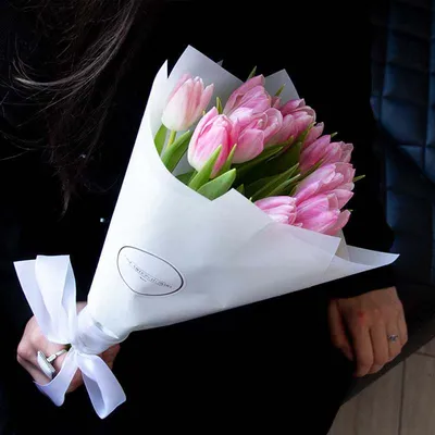Купить Букет из 29 тюльпанов Т22 в Бресте | Говорящие цветы
