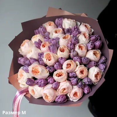 Букет из 13 зефирных тюльпанов купить в Москве с доставкой недорого