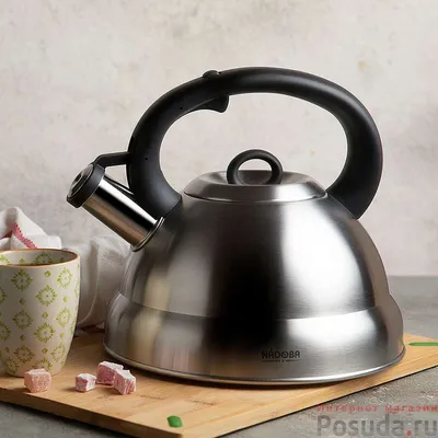 Чайники со свистком: как выбрать по материалу и типу плиты? 📖 Блог о посуде