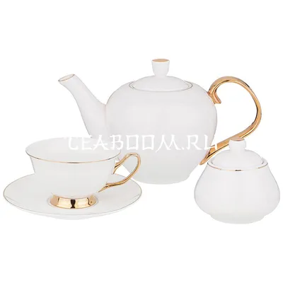 Сервиз чайный с чайником Lefard, на 4 перс. - купить по выгодной цене в  интернет-магазине OZON (827595035)