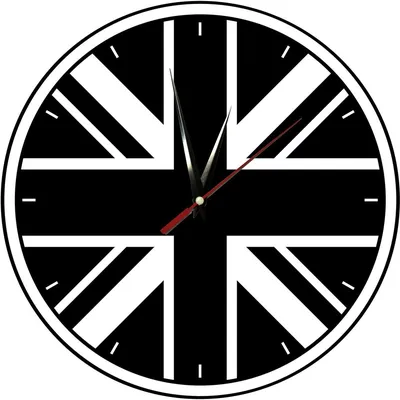 Винтажные вокзальные часы черно-белый ручной векторный рисунок | Премиум  векторы