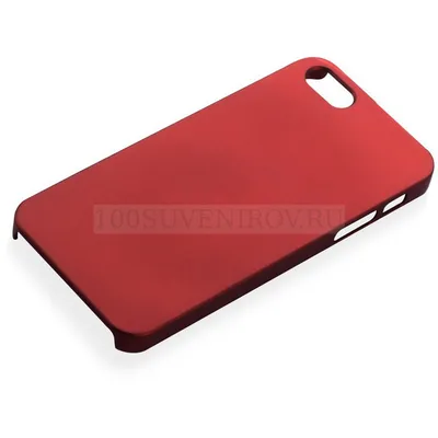 Чехол для iPhone 5 , 5s, красный — купить чехлы по цене 356 руб (a432641) |  Магазин 100 Сувениров