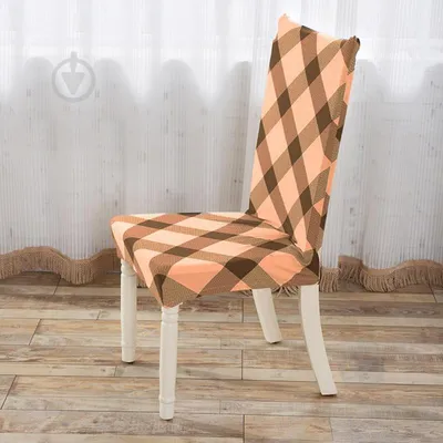 NGNU Чехлы на стулья со спинкой жатка 4 штуки