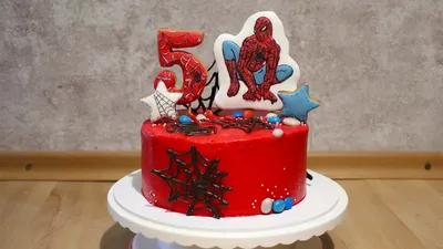 Купить Торт Человек-паук в кафе-кондитерской \"Британские Пекарни\" с  доставкой СПб