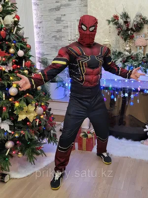 Карнавальный костюм «Человек-паук», текстиль, размер 36, рост 146 см купить  в Чите Костюмы рыцарей, воинов, героев в интернет-магазине Чита.дети  (2178926)