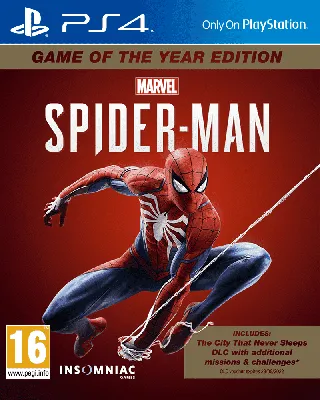 Marvel's Spider-Man (Человек Паук) Game of the Year Edition (PS4, русская  версия)