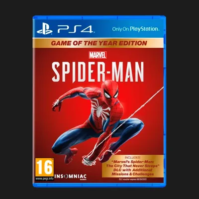 Marvel: Человек-паук. Издание «Игра года» (Blu-Ray диск) (PS4) купить