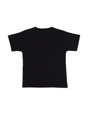 Мужская черная футболка you are the world Balenciaga Kids — купить за 9 660  руб. в интернет-магазине SV77, арт. 556155/1000