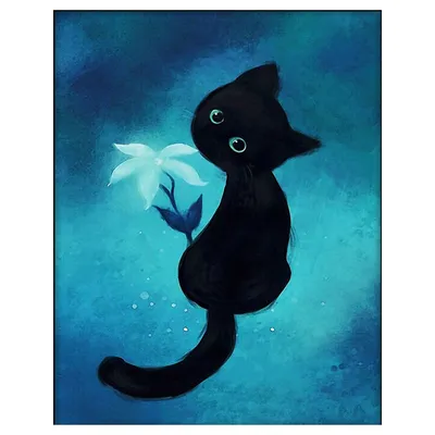 Панно Черная кошка - купить или заказать в интернет-магазине на Ярмарке  Мастеров | Объемная картина черная кошка с голу… | Кошка из фетра, Валяние,  Войлочные собаки