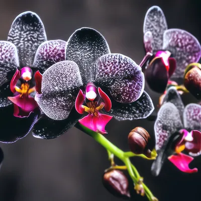 Редкая черная орхидея зацвела в Москве | Новостной портал Добрушчины