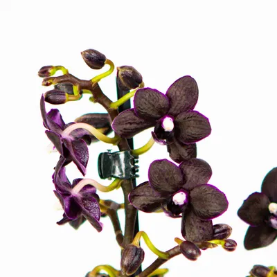 Самая черная орхидея в мире | Пикабу