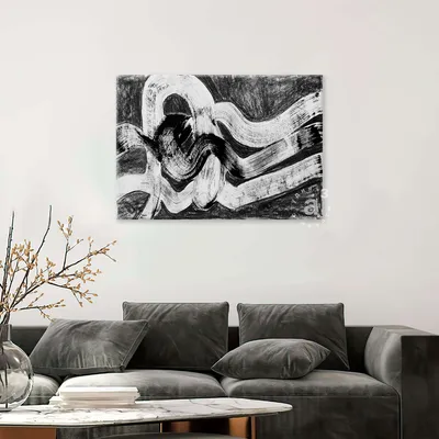 Черно-белые картины для интерьера. Варианты использования. | Умное  искусство | Дзен