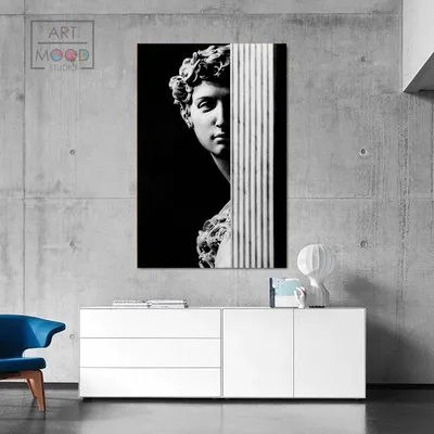 Черно-белые постеры - купить постер для интерьера на стену от Art Mood  Studio