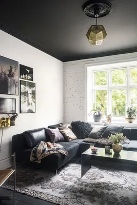 Черно-белый интерьер квартиры: 80 фото идей оформления | ivd.ru