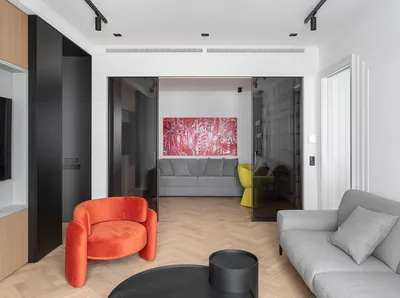 Черно-белый интерьер в его лучшем виде: квартира в Копенгагене 〛 ◾ Фото ◾  Идеи ◾ Дизайн